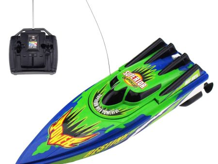 EBOYU C202 High Speed RC Boat Remote Control Race Boat 4 Channels for Pools, Lakes and Outdoor Adventure (Only Works In Water) For Sale