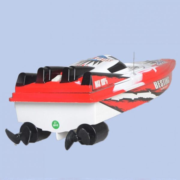 Controlled Boat Remote Control Toy RC Racing Fishing Ship Bait Radio Speed Boat Red Green Rc Boat Hull Toy Rc Speedboat Online Sale