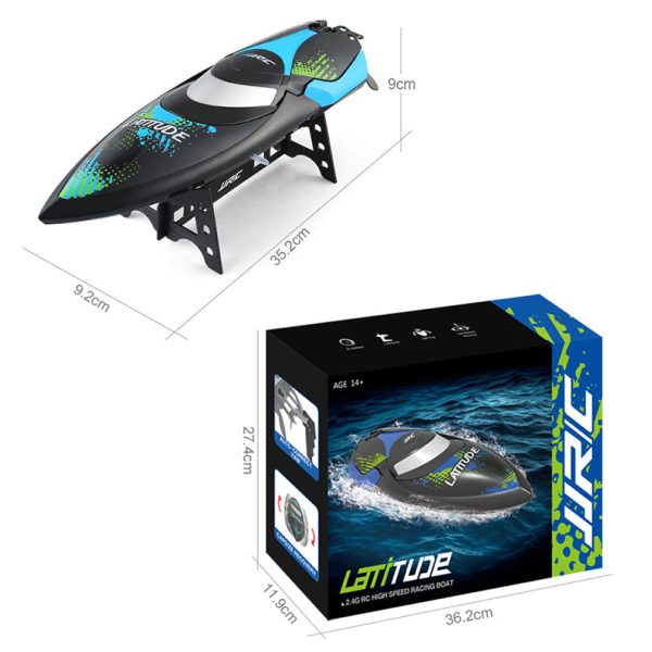 JJRC S1 Pentium   S2 Shark   S3 Latitude 2.4GHz High Speed 25km H RC Boat Ship Speedboat 2CH Portable Mini Remote Self-Rightin Hot on Sale