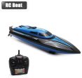 Christmas toy TKKJ H100 2.4G RC Boat 180 Degree Flip High Speed Electric RC Racing Boat for Pools Lakes and Outdoor Adventure Online Hot Sale