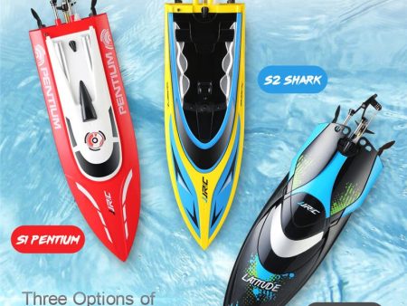 Jjrc Rc Boat Pentium Shark Latitude 2.4ghz 25km h High Speed Mini Racing Speedboat Remote Control Toy For Children Rc Model Ship Fashion