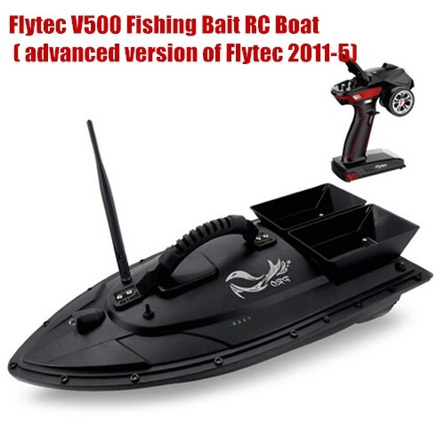 Flytec 2011-5 Fishing Tool Smart RC Bait Boat Toy Digital Automatic Frequency Modulation Remote Radio Control Device Fish Toys For Cheap