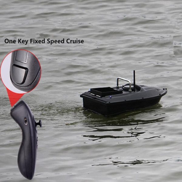 Constant Speed Cruise Function 500m Smart Lure Fishing Remote Control Fishing Bait Boat Auto RC Remote Control Fishing Bait Boat For Cheap