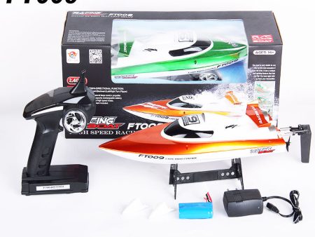 High Speed Racing RC Boat FT009 2.4G 4CH Radio Control Boat With Rectifying Function Water cooling and self-righting RC Boats Online Sale