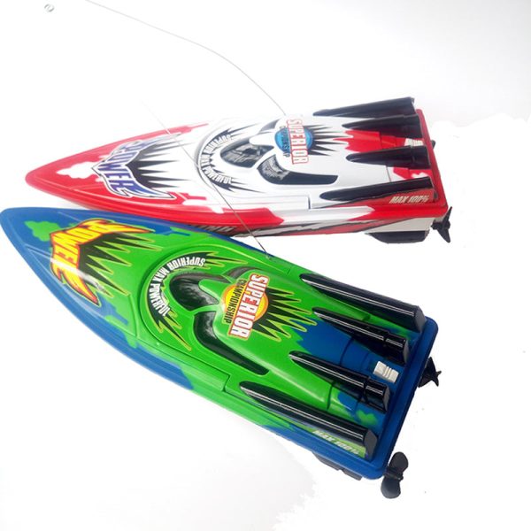 RC Boat summer water toys High Speed Fast Boat Scale model Speed boat Radio Remove Control Mosquito craft Toys for children Online now