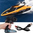 High Speed RC Boat 2.4GHZ 4 Channel Radio Remote Control RC Racing Boat Electric Toys RC Toys for Childern Best Gifts For Sale