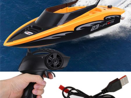 High Speed RC Boat 2.4GHZ 4 Channel Radio Remote Control RC Racing Boat Electric Toys RC Toys for Childern Best Gifts For Sale