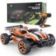 4CH Off-Road Vehicles Model Toy 20km h High Speed RC Car Dirt Bike Electric Orange Remote Control Car for kids Big Sale For Cheap