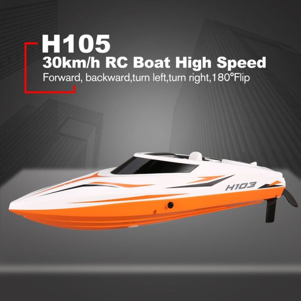 H102 H106 H105 RC Boat High Speed Racing 28km h Remote Control Boat 180 Flip with LCD Screen as Gift for Children Toy Kid Sale