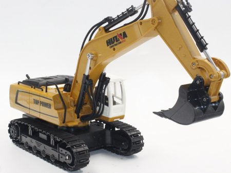 HUINA 1331 1 18 2.4G RC Chargeable Electric Excavator Model Engineering Digging Toys Discount