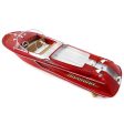 Flytec 2011-1 Large High Speed 4CH Simulation RC Speed Boat Yacht Sailing Airship Kids Model Toys Waterproof Electric RC Boat Online now