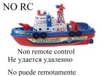 rc boat big ship hovercraft Fire fighting cruise ship feeding children boat speedboat remote boat rc toy model fish Hot on Sale