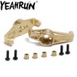 YEAHRUN 1Pair Heavy Duty Brass Front Hub Carrier for Traxxas TRX4 1 10 RC Crawler Counterweights Fashion