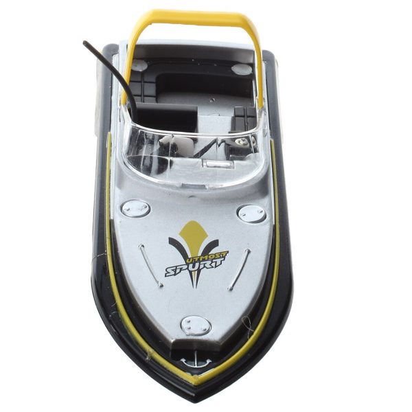 Miniature Mini 3352 RC Boat Radio Remote Control Yellow Kid Toy Sale