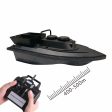 Large Double Hopper Smart Wireless Control RC Bait Boat 2.4G 55CM 500M Long Distance Dual Light High Speed RC Lure Fishing Boat For Discount