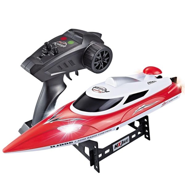 HobbyLane 2.4G High Speed Reaches 35km h Boat Fast Ship with Remote Control and Cooling Water System Supply