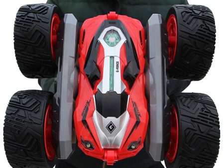 1:12 Rc car 4wd large size off-road remote control car drift stunt deformation double-sided car wheel rechargeable children toy Online Hot Sale