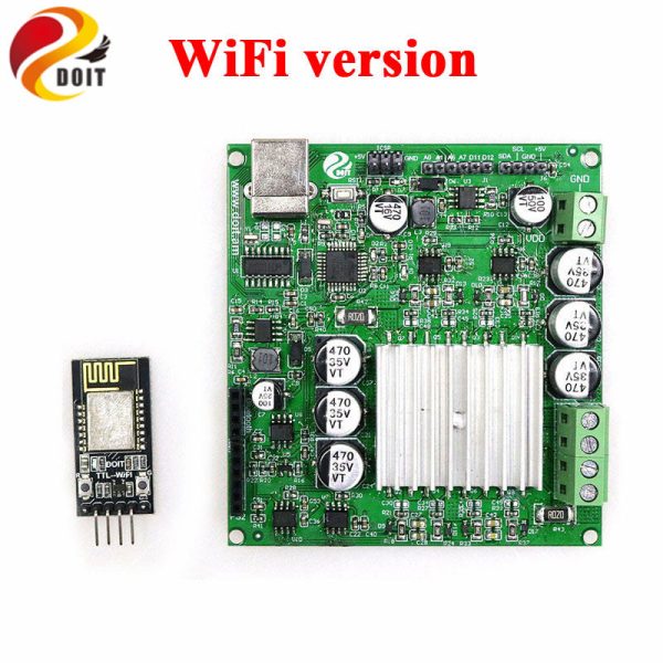 2 in 1 big power Motor Driver Control for Arduino shield Board DIY Large Load RC Robot Smart Tank Car wifi bluetooth by ps2 Toy Online Hot Sale