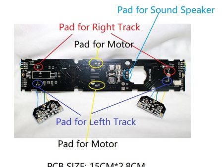 DCC Adapter Board for Locomotive to Upgrade to with sound and light digitization to dcc train build with Plux22 Interface 860056 For Discount