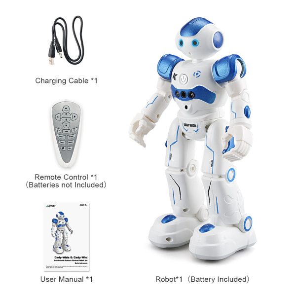 JJR C R2 RC Remote Control Robot Smart Action Walk Sing Dance Action Figure Gesture Sensor Toys Gift Robot USB Charging Dancing For Discount