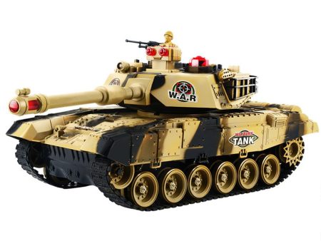 RCtown 33CM 54CM Remote Control Charging Battle Crawler-type Car Toy for Kids Boy Discount