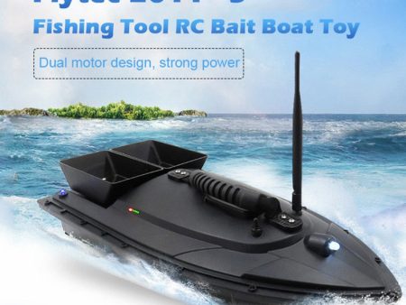 Flytec 2011-5 Fishing Tool Smart RC Bait Boat Toy Digital Automatic Frequency Modulation Remote Radio Control Device Fish Toys For Cheap