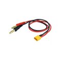 1pcs RC Battery Charge XT30 to 4.0mm Banana Plug 12AWG 20cm Cable Connector for RC Helicopter Quadcopter Lipo Battery Online Hot Sale