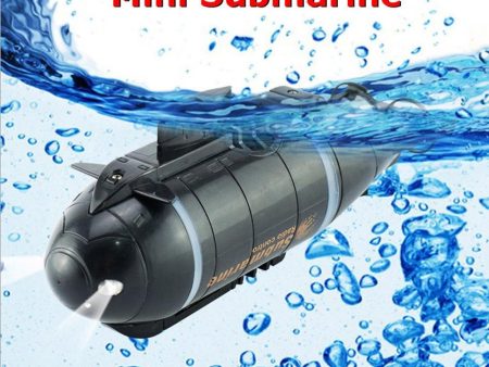 Mini RC Submarine Speed Boat Remote Control Drone Pigboat Simulation With LED Light RC Toy Gift Toy for Kids Online Sale