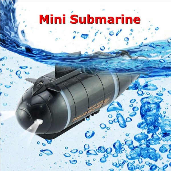 Mini RC Submarine Speed Boat Remote Control Drone Pigboat Simulation With LED Light RC Toy Gift Toy for Kids Online Sale