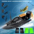 Fishing Equipment Accessory Tool 500 Meters Intelligent Smart RC Bait Boat Toy Double Warehouse Bait Fishing Package Upgrade Kit on Sale