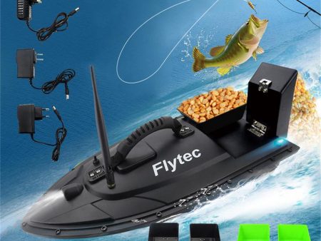 Fishing Equipment Accessory Tool 500 Meters Intelligent Smart RC Bait Boat Toy Double Warehouse Bait Fishing Package Upgrade Kit on Sale