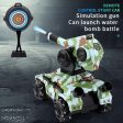 2020 NEW RC tank 2.4G 4WD can fire water bombs RC tank drift horizontal movement 360 ° rotating rc boy toys for kids children Discount