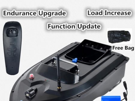 New Update RC Fishing Bait Boat 500m RC Distance Automatic correction route RC Fish Boat With 2pcs 5200mah Battery Free Bag Gift Online