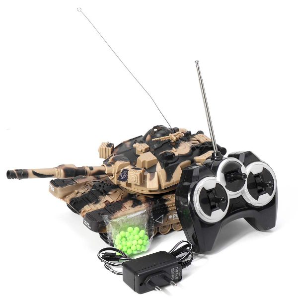 1:32 RC War Tank Tactical Vehicle Main Battle Military Remote Control Tank with Shoot Bullets Model Electronic Hobby Boy Toys Fashion