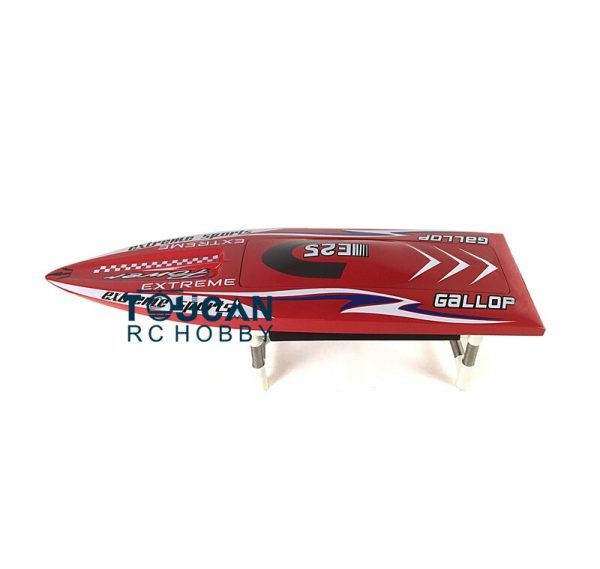 E25 KIT Gallop Fiber Glass Electric RC Racing Speed Boat Hull Only for Advanced Player Red TH02626 Cheap