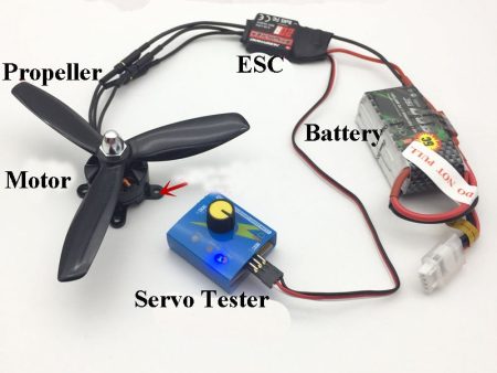 High Power Airplane 2204 2300KV Brushless Motor+5045 Propeller Props+Skywalker 20A ESC+Servo Tester Servotester f RC Toy Fan DIY For Cheap