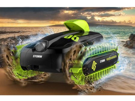 RC 6CH Amphibious Vehicle Shape 360 Degree Rotating Deform Toy Variable Boat Surface Walking Cheap