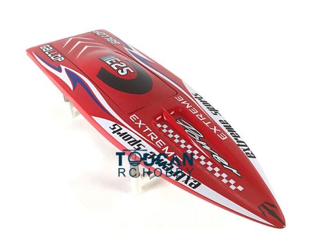 E25 KIT Gallop Fiber Glass Electric RC Racing Speed Boat Hull Only for Advanced Player Red TH02626 Cheap