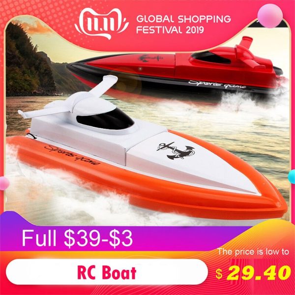 New RC Boat Radio Remote Control Motor RC N800 High-speed Boat Electric Remote Control Boat Outdoor Toy for Kids Birthday Gift Online Sale