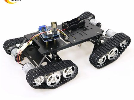 WiFi Bluetooth PS2 Control RC 4wd Robot Tank Chassis Kit with UNO R3 Board+ Motor Driver Board for Arduino DIY Online now