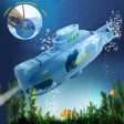 Mini Submarine 3314 Radio Control Submarine Racing Boat Universal Rc Toys For Children Portable Children RC Speedboat Model Fashion