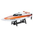 FT009 2.4G 4CH Water Cooling System Self-righting 30km h High Speed 360 Degree Flips Racing RC Boat Online