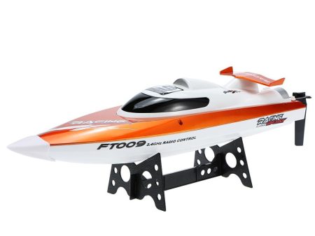 FT009 2.4G 4CH Water Cooling System Self-righting 30km h High Speed 360 Degree Flips Racing RC Boat Online