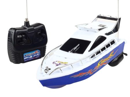 2.4G 4 CH RC Boats 5KM H ABS Electric Mini Remote Control Speed Boat Toys Model for Kids Chirdren Birthday Gifts C101A Hot on Sale