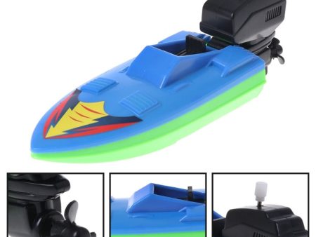 Free shipping Toy boat Kid Wind Up Clockwork Boat Ship Toys Toy play Water ferry Online Hot Sale