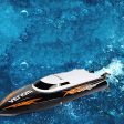 High Speed RC Boat 2.4GHz 4 Channel Racing Fishing Tool Smart RC Boat Toys Fish Finder Ship Boat Remote Control Fishing Boats Fashion