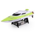 HONGXUNJIE HJ806 47cm 2.4G RC 30km h High Speed Racing Boat Water Cooling System Flipped Omni-directional Voltage Prompt Online Sale