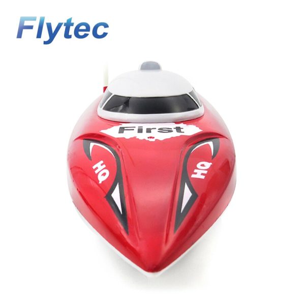 Flytec 2011-15A 27MHZ 4CH 10KM H High Speed Sailing Electric RC Ship Toy Racing RC Boat for Kids Hot on Sale