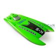 Prepainted G26L Gasoline Racing KIT Fiber Glass RC DIY Boat Hull Only Model TH14380 Online now