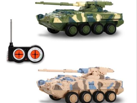 RC Toys Mini 4CH Remote Control Battle Tank Car RC Military Model Vehicle Electrict RC Tank Hot on Sale